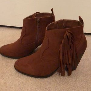 Fringe Booties